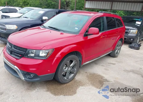 2015 Dodge Journey Crossroad from USA, damaged, VIN 3C4PDCGG2FT746808